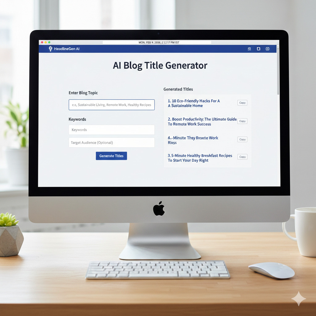 AI Blog Title Generator