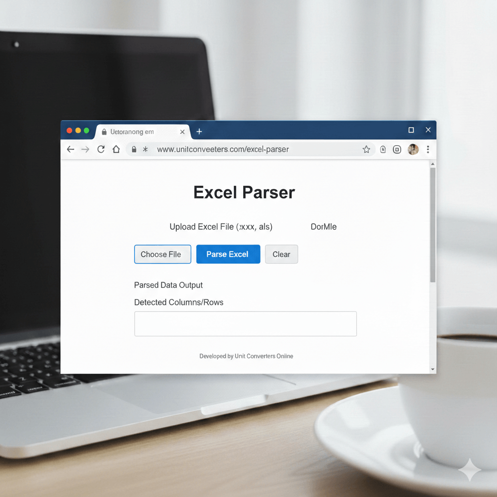 Excel Parser | Online Excel File Analysis & Structure Inspector