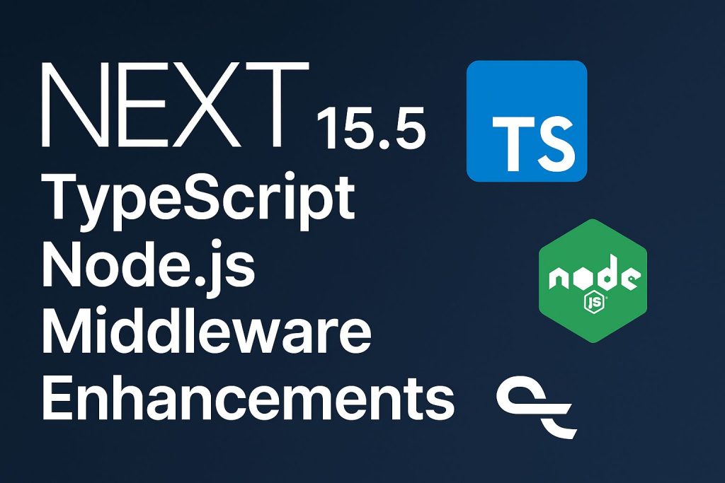 Next.js 15.5 enhancements