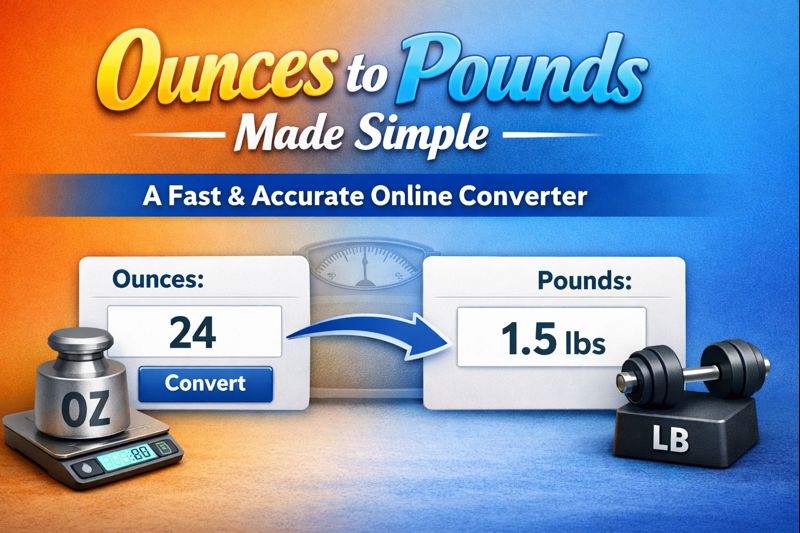 Pounds to Ounces