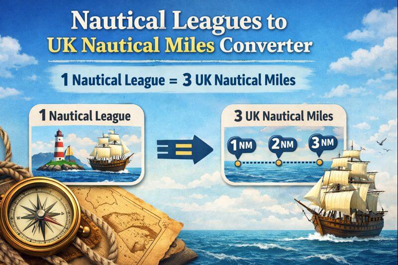 Convert Nautical Leagues and UK Nautical Miles