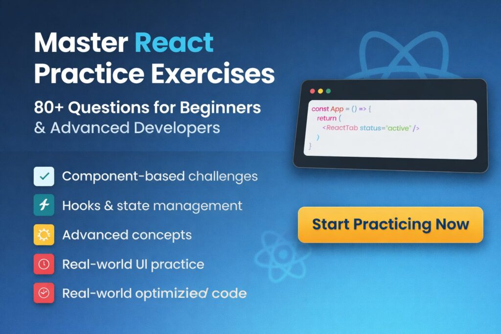 React Practice Exercises