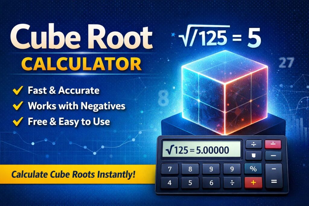 cube root calculator