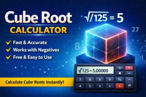 cube root calculator