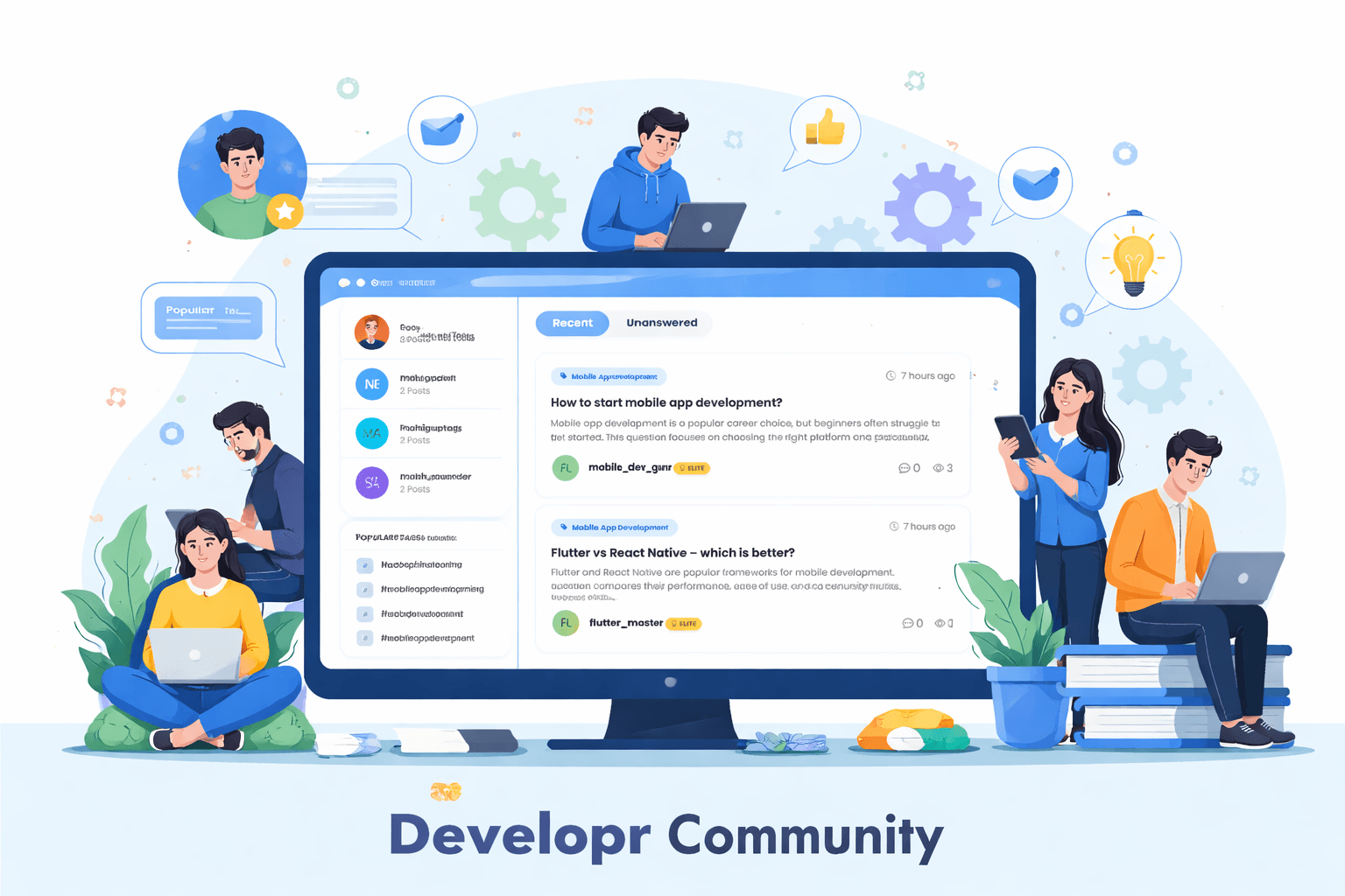 Building a Thriving Developer Community: A Look at Modern Tech Forums ...